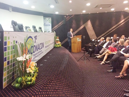 João Dado, participa do 1º Congresso Nacional dos Auditores de Controle Externo