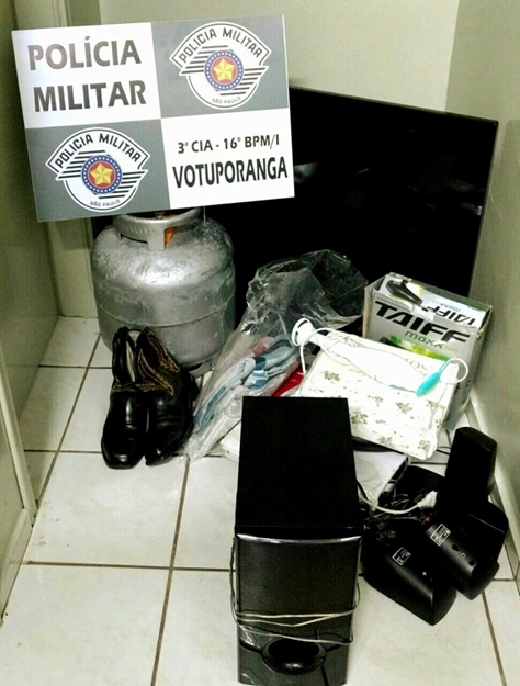 Polícia Militar de Votuporanga prende ladrões de casa