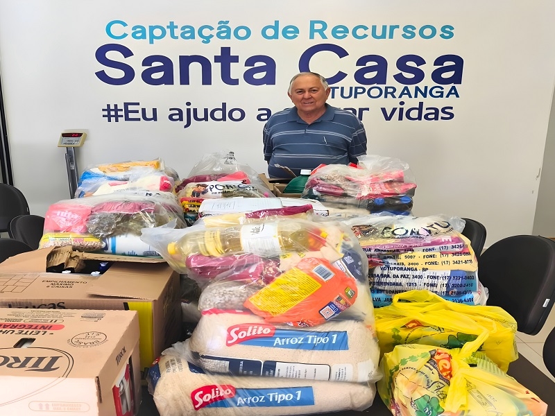 Gesto solidário do morador de Riolândia