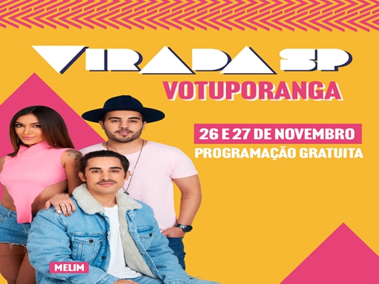Virada SP começa com Banda Zequinha de Abreu, Márcia Castro e Melim