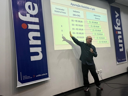 Unifev promove palestra práticas da Reforma Tributária