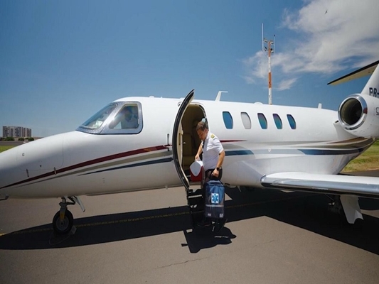 Avião do Vadão completa 100º transporte de órgãos