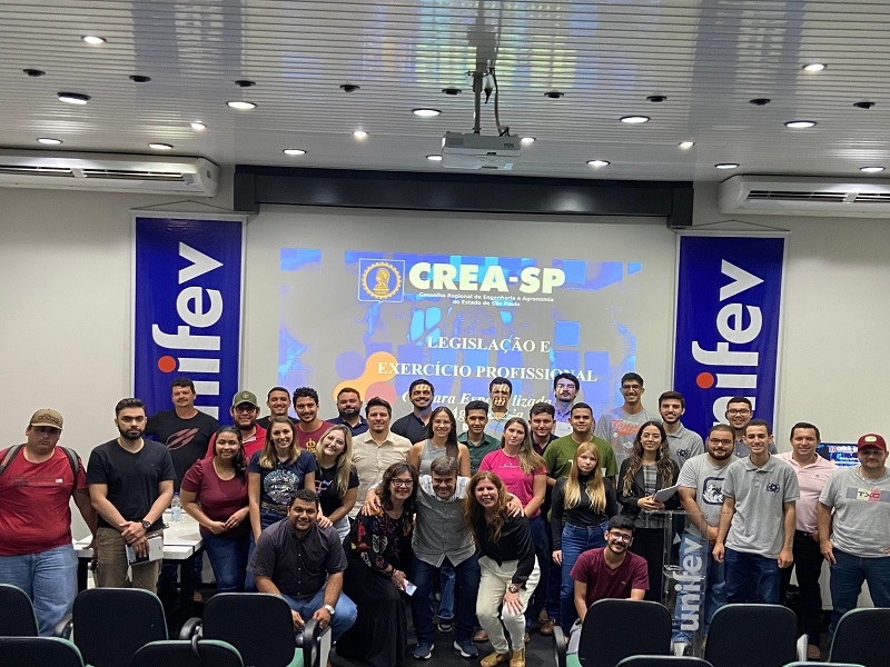 Unifev sedia curso de legislação do CREA-SP