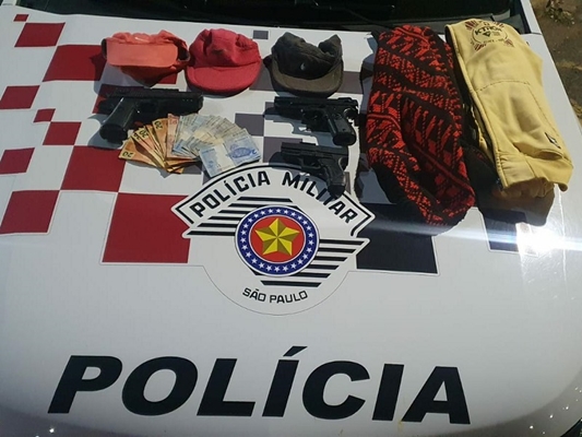PM prende 3 ladrões que assaltaram 2 farmácias em Votuporanga