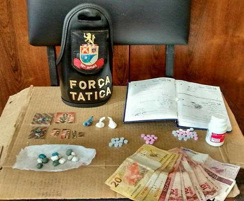 Força Tática prende mulher com LSD, ecstasy, cocaína e crack em Votuporanga