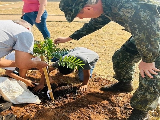 Polícia Ambiental faz ações pelo Dia da Árvore 