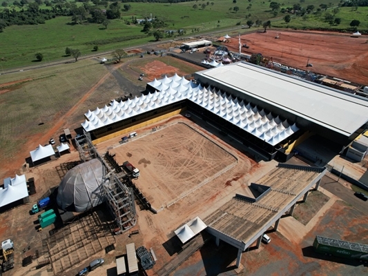 Recinto da festa de Votuporanga