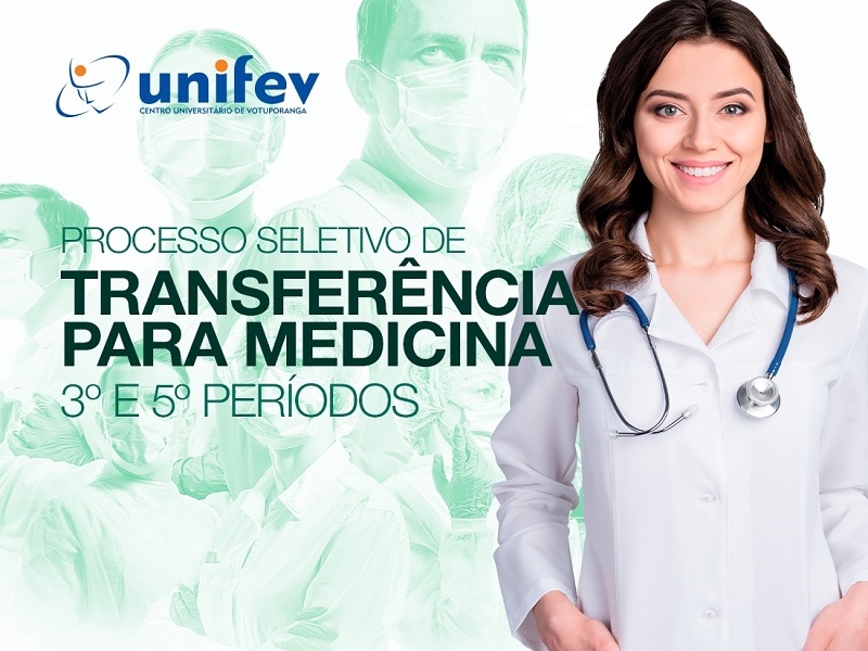 UNIFEV tem vagas de Medicina para transferências