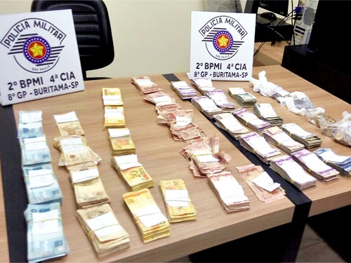 Polícia recuperou R$68 mil recuperados